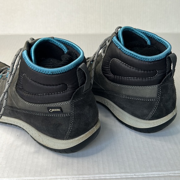 ECCO Yak Gore-Tex Women’s Size EU 41 Gray Lace-Up Hiking Boots - Picture 4 of 11